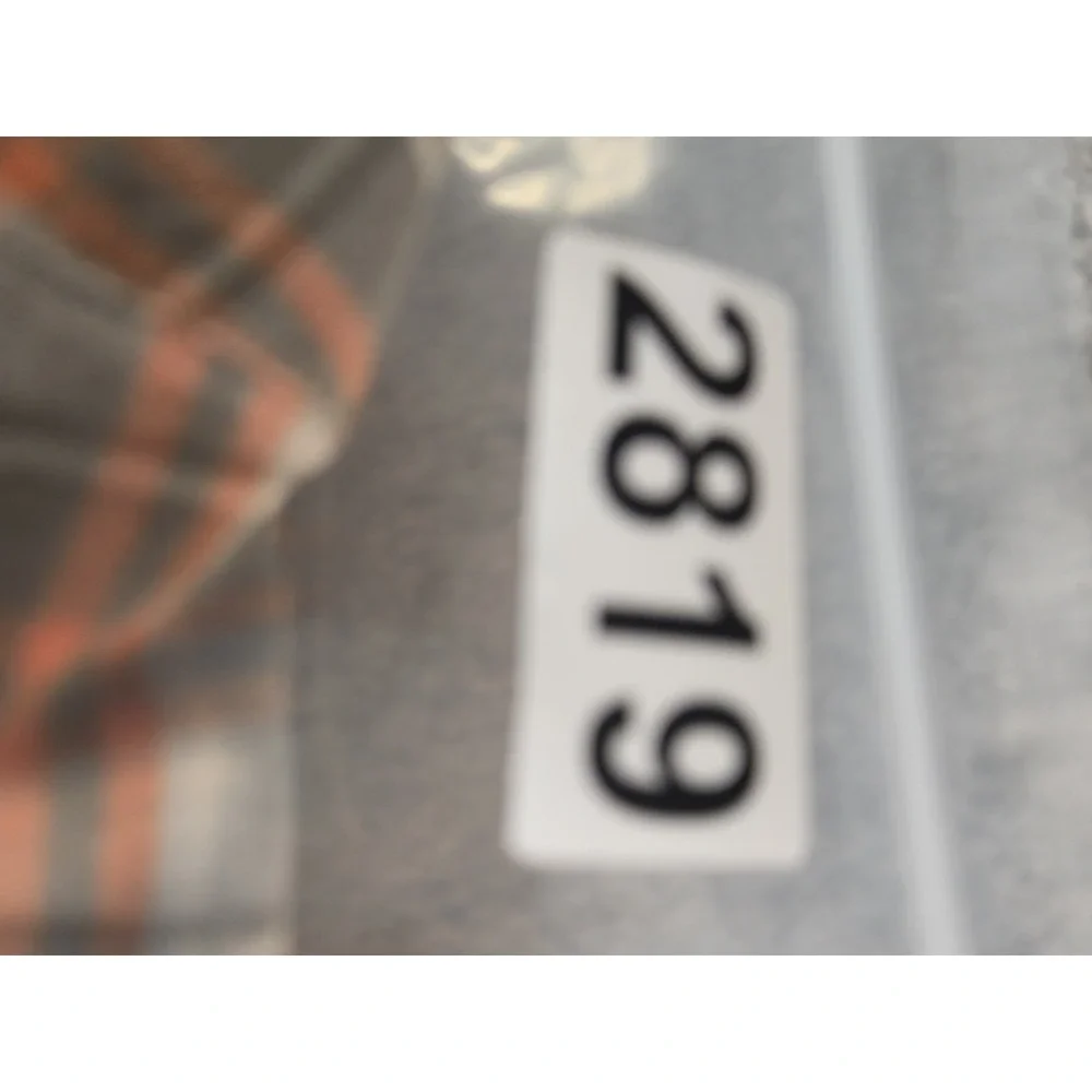 Abercrombie Y2k Men's L Shirt Long Sleeve Orange Brown Multi Check Retro Preppy‎